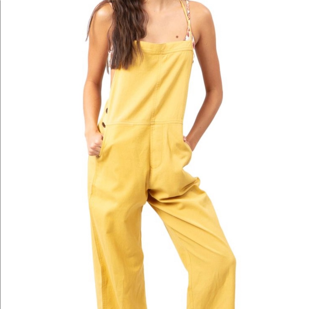 Ripcurl tie strap overalls